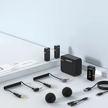 Comica Vimo C3 Wireless Microphone for iPhone & DSLR