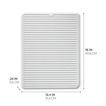 Stylish Silicone Kitchen Drying Mat for Fast Drying