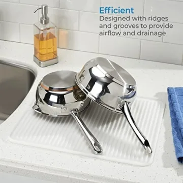 Stylish Silicone Kitchen Drying Mat for Fast Drying