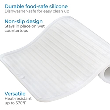 Stylish Silicone Kitchen Drying Mat for Fast Drying
