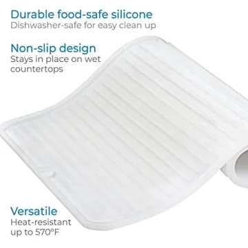 Stylish Silicone Kitchen Drying Mat for Fast Drying