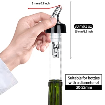 Automatic Measured Pourers for Perfect Cocktails