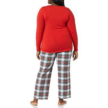 Cozy Amazon Essentials Flannel Sleep Set for Women