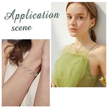 PH PandaHall Jewelry Making Jump Ring, 900 Pcs 6 Sizes Iron Split Rings 18 Gauge Double Loop Jump Ring 4/5/6/7/8/10mm Jewelry Connector with Opener Tool for Earring Bracelet, Platinum