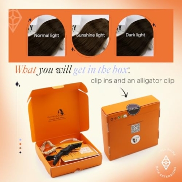 Full Shine Clip-In Hair Extensions 22 Inch Real Remy Hair