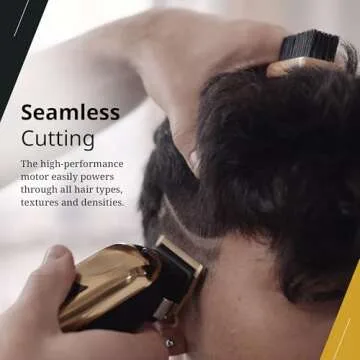 Wahl 5 Star Cordless Gold Hair Clipper - Exceptional Performance
