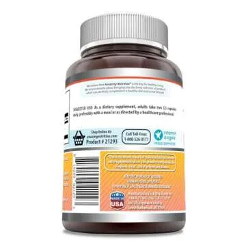 Amazing Formulas Berberine 1000mg | 250 Capsules Supplement