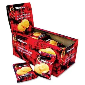 Walker's Shortbread Highlanders: Irresistible All-Butter Delights in Snack Packs