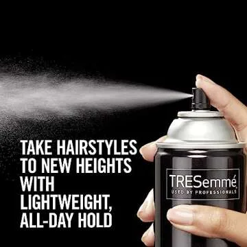 TRESemmé Hairspray, Total Volume, 2-Pack + Keratin Repair Hair Mask – Moisturizing Hair Spray, Anti-Frizz Hair Products (3 Piece Set)