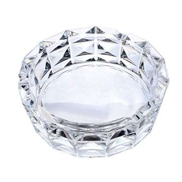 Stylish Saim Crystal Ashtray for Home and Office