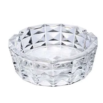 Stylish Saim Crystal Ashtray for Home and Office