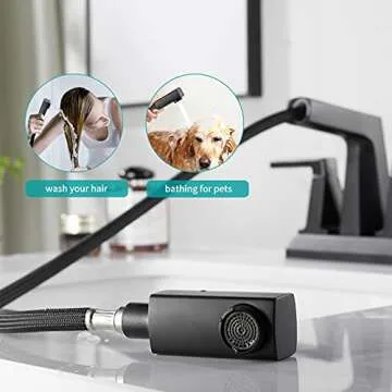 Upgrade Your Bathroom with MIAOHUI Matte Black Sink Faucet 3 Hole