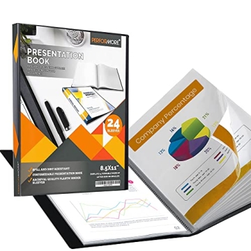 PERFORMORE Presentation Book with 48 Pages for Documents