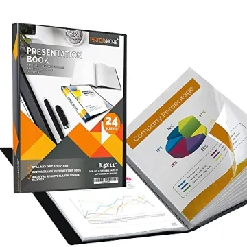 PERFORMORE Presentation Book with 48 Pages for Documents