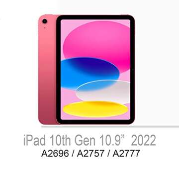 Feams Case for iPad (A16) 11th Generation 11 Inch 2025, iPad 10th Generation Case 10.9 Inch 2022, Sl...