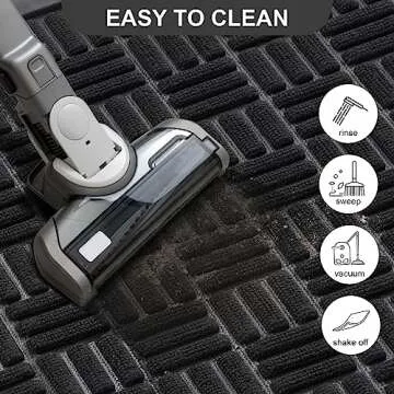 Mibao Front Door Mat Heavy Duty Durable Waterproof Absorbent