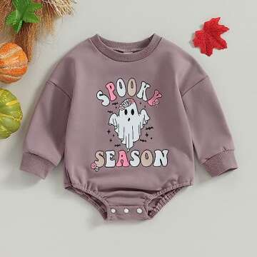 FYBITBO Newborn Halloween Outfit - Adorable Baby Romper