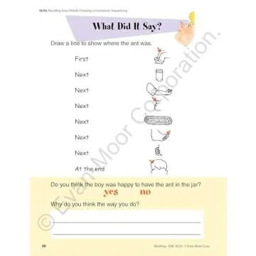 Engaging Skill Sharpeners Reading Workbook for Grade 1