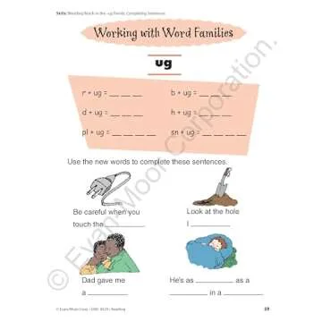 Engaging Skill Sharpeners Reading Workbook for Grade 1
