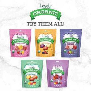 Organic Chewy Candies - Vegan & Guilt-Free Treats by Lovely Co.