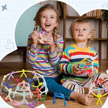 Grtard Magnetic People, 20 Pack Humanoid Magnetic Men Kids Toys, Fridge Magnet Men, Funny Magnetic People Figures for Kids,Fidget Toys, Colorful Magnet People for Refrigerator, Office, Locker Decor