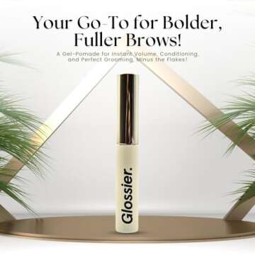 Glossier Boy Brow Volumizing Eyebrow Gel-Pomade - Brown - Medium-Dark Brown
