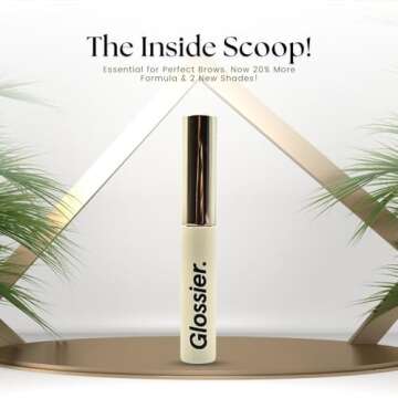 Glossier Boy Brow Volumizing Eyebrow Gel-Pomade - Brown - Medium-Dark Brown