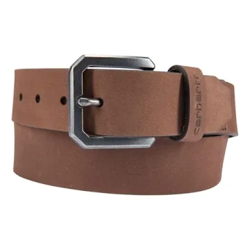 Carhartt Men's Casual Rugged Belts - Saddle Leather (Brown), 34"