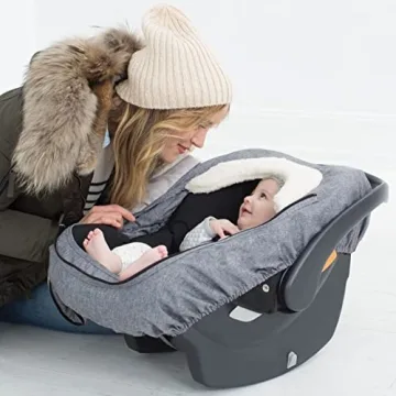 Stylish Skip Hop Winter Car Seat Cover for Baby Comfort