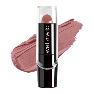 wet n wild Silk Finish Lipstick, Hydrating Rich Buildable Lip Color, Formulated with Vitamins A,E, &...