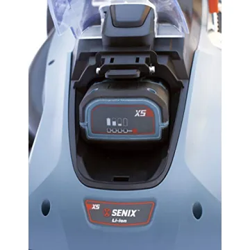 SENIX X5 58V Max Electric Lawn Mower with 13-Gallon Bag