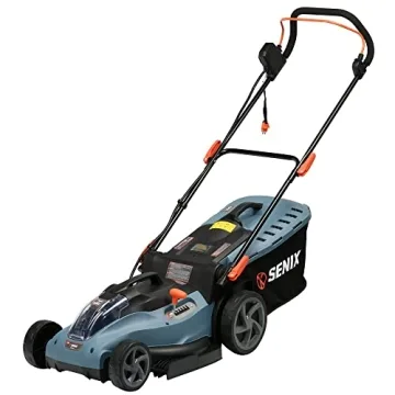 SENIX X5 58V Max Electric Lawn Mower with 13-Gallon Bag