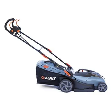 SENIX X5 58V Max Electric Lawn Mower with 13-Gallon Bag