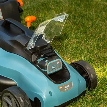 SENIX X5 58V Max Electric Lawn Mower with 13-Gallon Bag