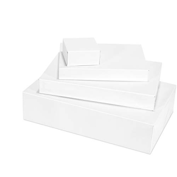 MOMONI 13 Piece Premium White Gift Boxes Set for Gifts