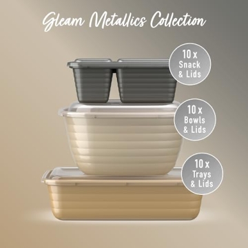 Bentgo Prep Meal Prep Kit - 60-Piece Reusable Containers