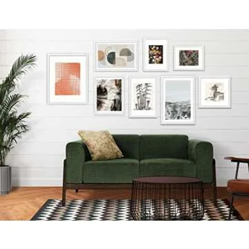 Annecy 9x12 Picture Frames (1 Pack, White), Simple Designed Photo Frame, For Pictures 9x12 for Wall Mounting, Classic Simple Home Office Decor