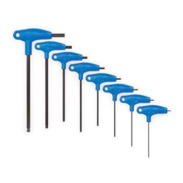 Park Tool PH-1.2 P-Handled Hex Wrench Set for Mechanics