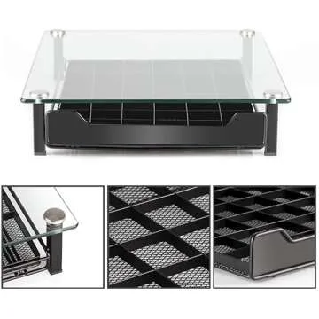 RECAPS Coffee Pod Holder Storage Pod Drawer Pods Holder Compatible with Nespresso Original Line Coffee Pods Kitchen Organizer Holds 60 Pods