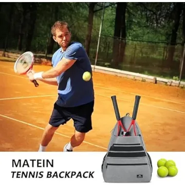 MATEIN Large Tennis Backpack with Shoe Compartment