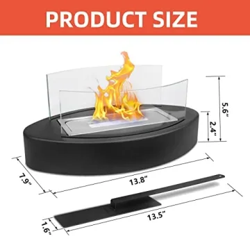 KORNIFUL Tabletop Fire Pit for Indoor and Outdoor Fun