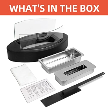 KORNIFUL Tabletop Fire Pit for Indoor and Outdoor Fun