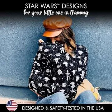 Milk Snob Star Wars 5-in-1 Baby Cover for Nursing and More