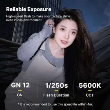 VIJIM LM20 Mini Flash Speedlite for Canon/Fuji/Sony/Nikon/Panasonic Olympus Pentax, Digital Camera Speedlight, L044GBB1