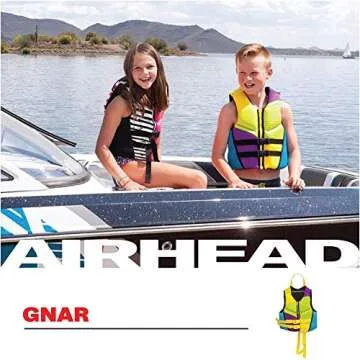 Airhead GNAR Kids Life Jacket - USCG Approved Comfort