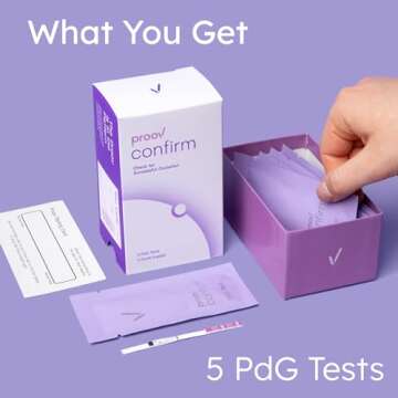 Proov Predict & Confirm Ovulation | Predict The Fertile Window and Confirm Successful Ovulation with one Dual-Hormone Test kit | 15 LH Tests and 5 FDA Cleared PdG Tests | One Cycle Pack