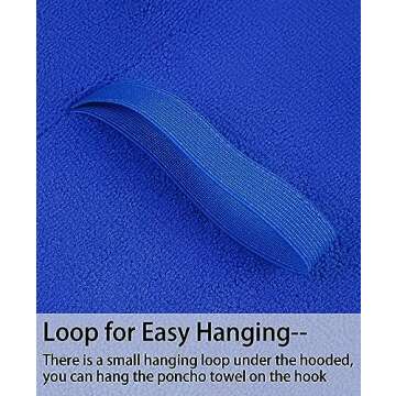 Buy MissShorthair Kids Towel Poncho | Hooded Swim Robe