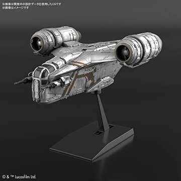 Bandai Hobby Razor Crest Silver Coating Model Kit