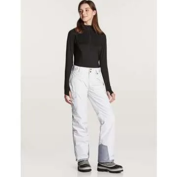 TSLA Women's Waterproof Insulated Ski Pants for Winter