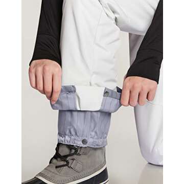 TSLA Women's Waterproof Insulated Ski Pants for Winter